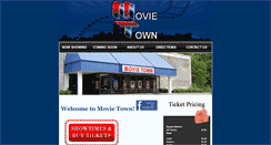 Desktop Screenshot of movietowntheatre.com